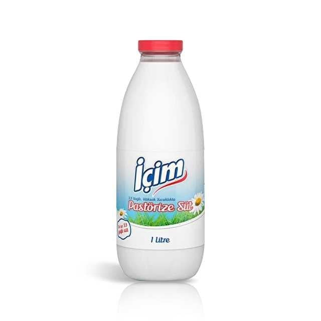 İçim Pastorize Süt 1000ml Cam