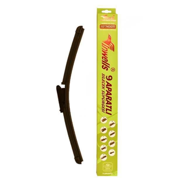 İnwells 17x430 mm 9 Aparatlı Silgi Süpürgesi