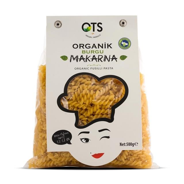 OTS ORGANIK BURGU MAKARNA 500gr