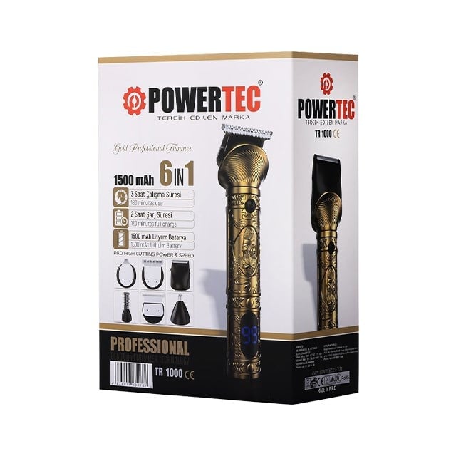 POWERTEC TR 1000 6-1 TRAS MAKINASI