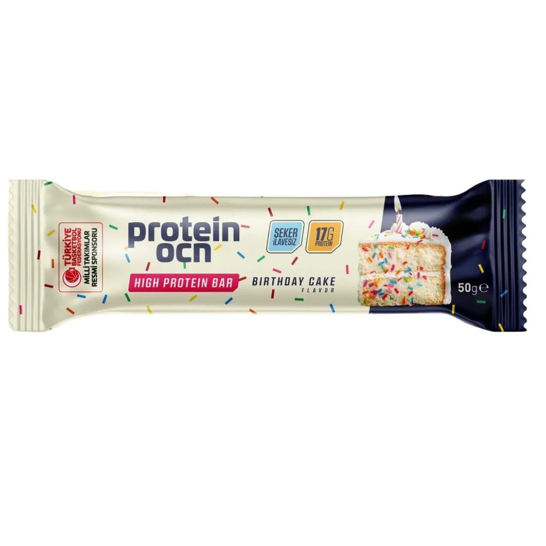 PROTEİN OCN HIGH PROTEIN BAR BIRTHDAY CAKE 50G