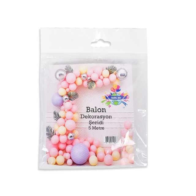 Sevinç B01.21 Balon Şerit Dekorasyon 5m