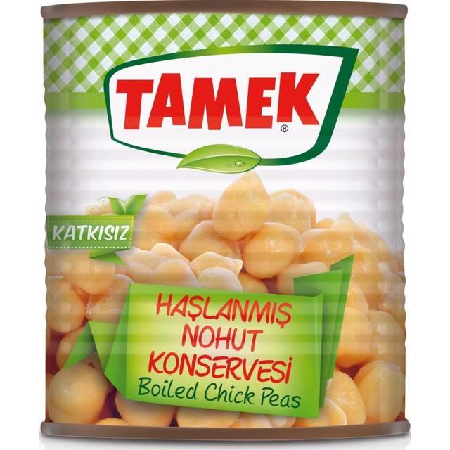 Tamek Haşlanmış Nohut 800gr