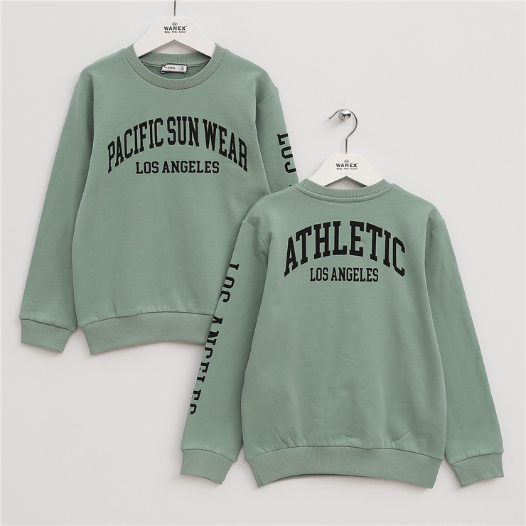 Erkek Çocuk Uzun Kol Kalın Sweatshirt - 16209
