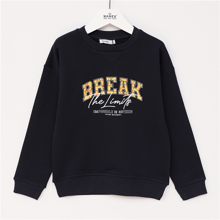 Erkek Çocuk Uzun Kol Kalın Sweat - 16708