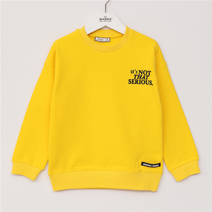 Kız Çocuk Uzun Kol Kalın Sweat - 32305