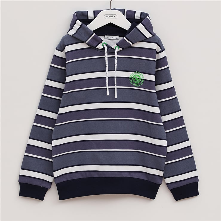 Erkek Çocuk Kapüşonlu Uzun Kol İnce Sweatshirt - 16224