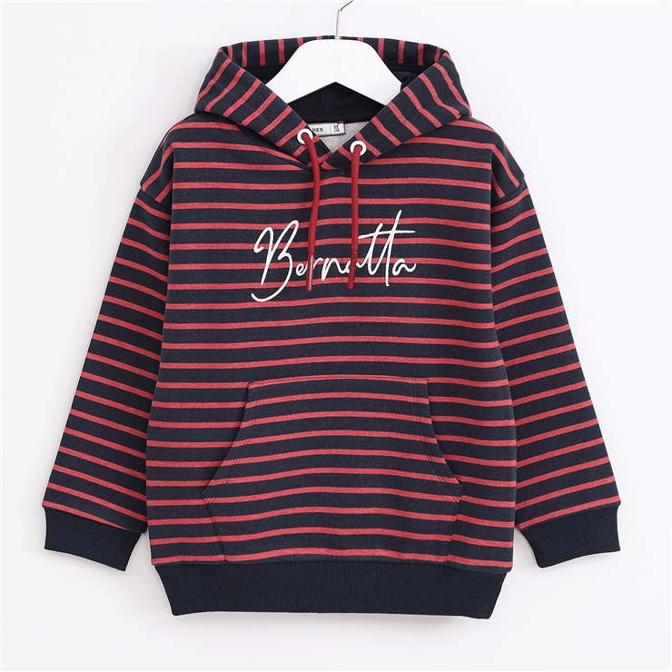 Erkek Çocuk Uzun Kol Kalın Kapüşonlu Sweat - 16300