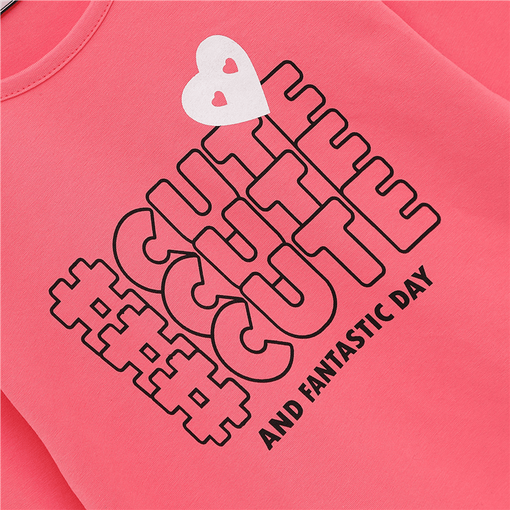 Kız Çocuk Uzun Kol İnce Tişört - 31617
