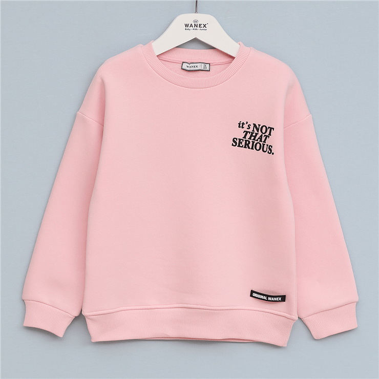 Kız Çocuk Uzun Kol Kalın Sweat - 32305