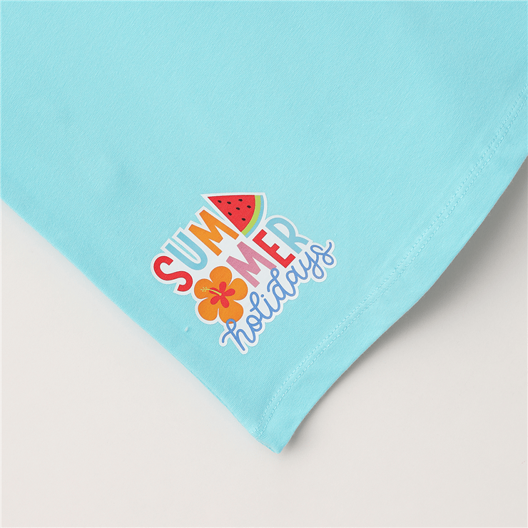 Kız Çocuk Kısa Kol Tişört - 32715