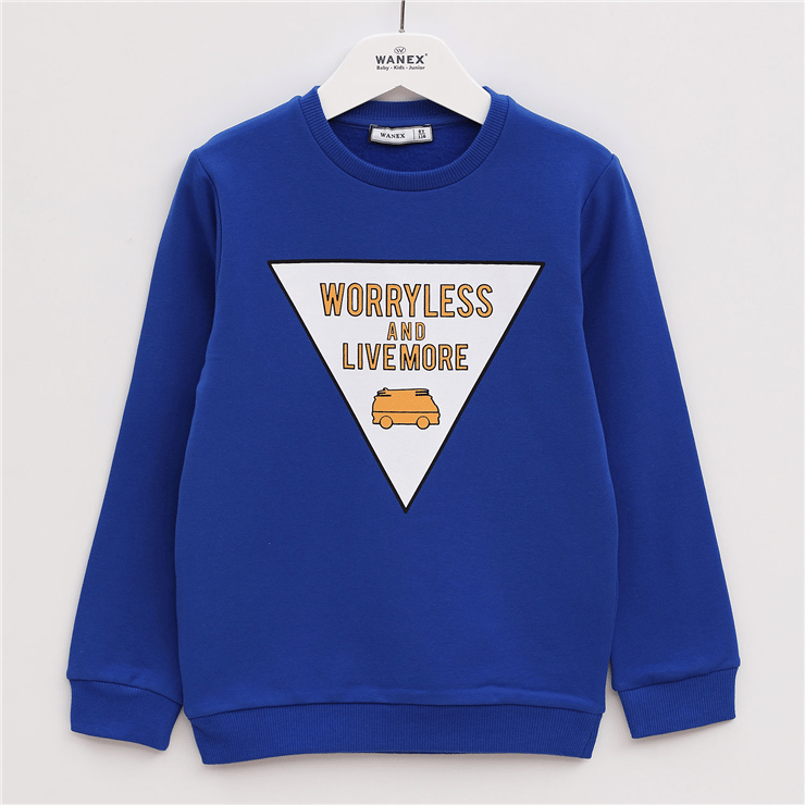 Erkek Çocuk Uzun Kol Kalın Sweat - 15516
