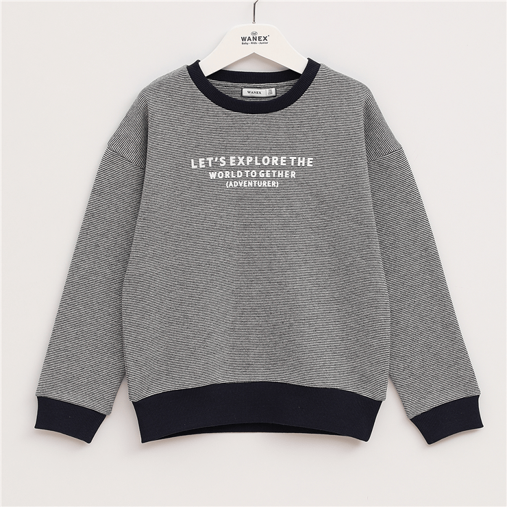 Erkek Çocuk Uzun Kol Kalın Sweatshirt - 15991