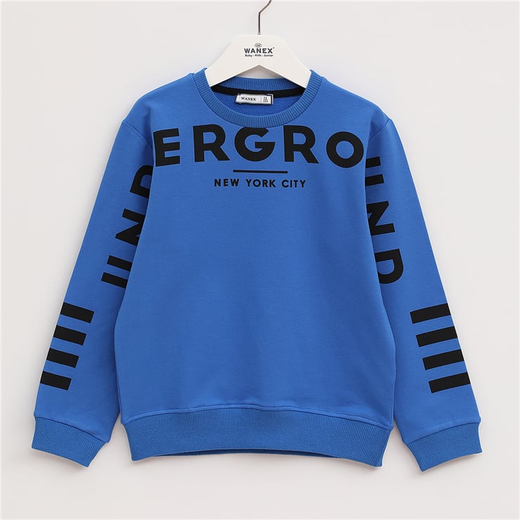 Erkek Çocuk Uzun Kol Kalın Sweat - 14481
