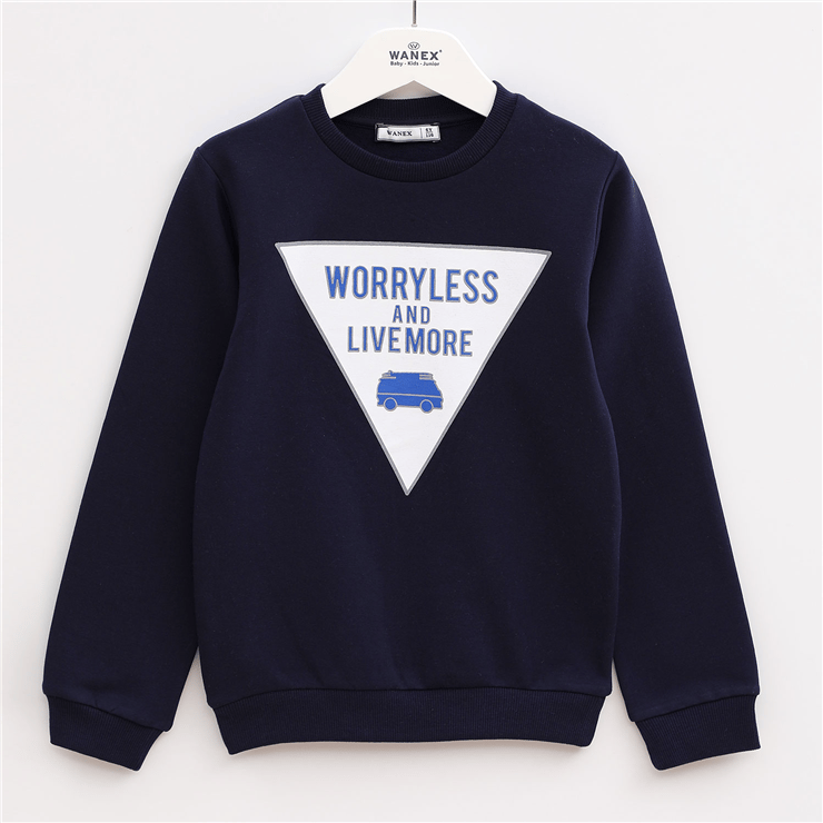 Erkek Çocuk Uzun Kol Kalın Sweat - 15516