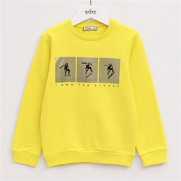 Erkek Çocuk Uzun Kol Kalın Sweat - 15561