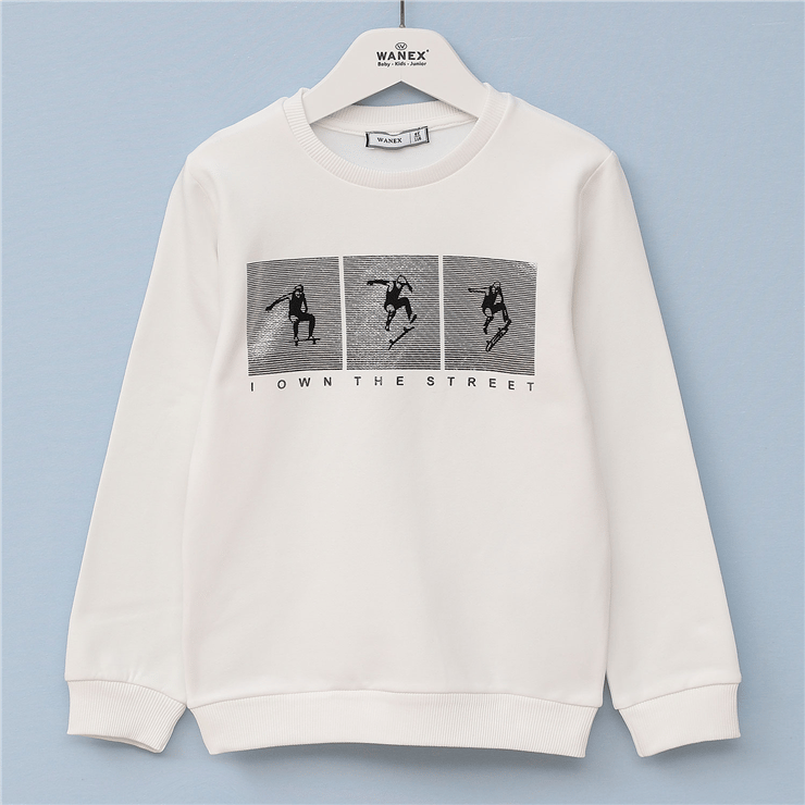 Erkek Çocuk Uzun Kol Kalın Sweat - 15561