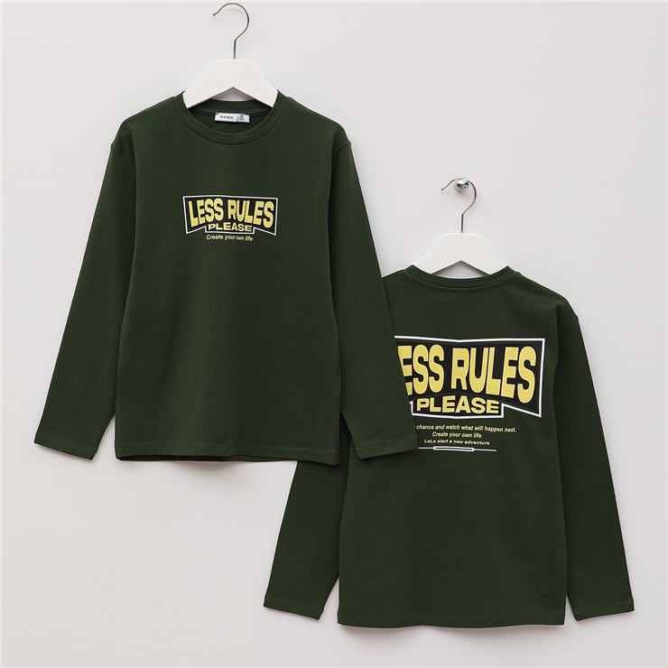 Erkek Çocuk Uzun Kol İnce Tişört - 17145