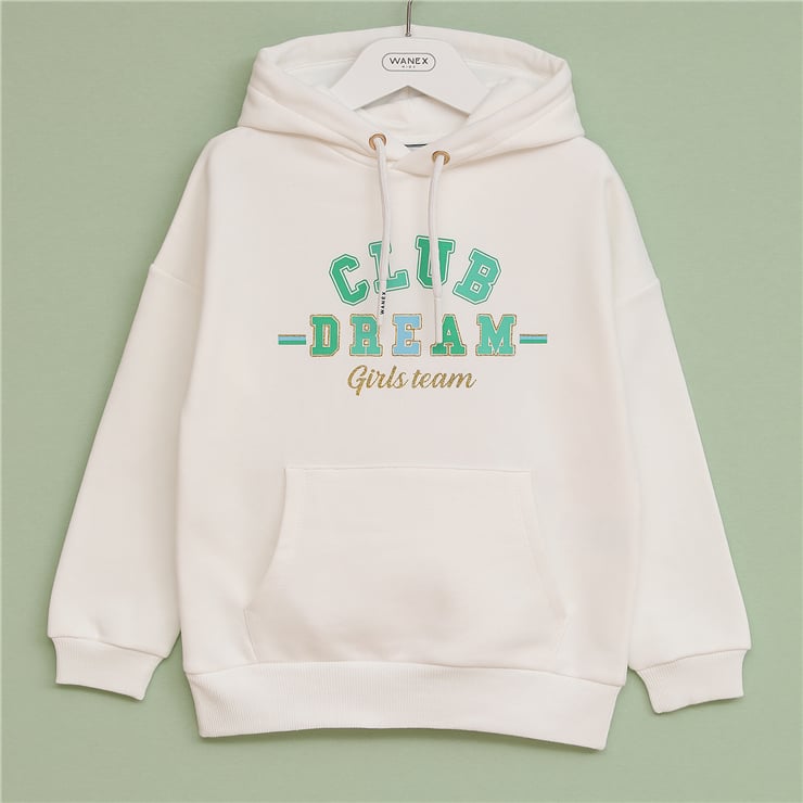 KIZ ÇOCUK Uzun Kol Kalın Sweatshirt - 32214