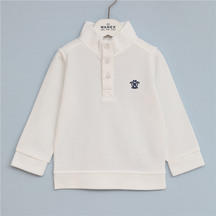 Erkek Çocuk Uzun Kol İnce Tişört - 16592