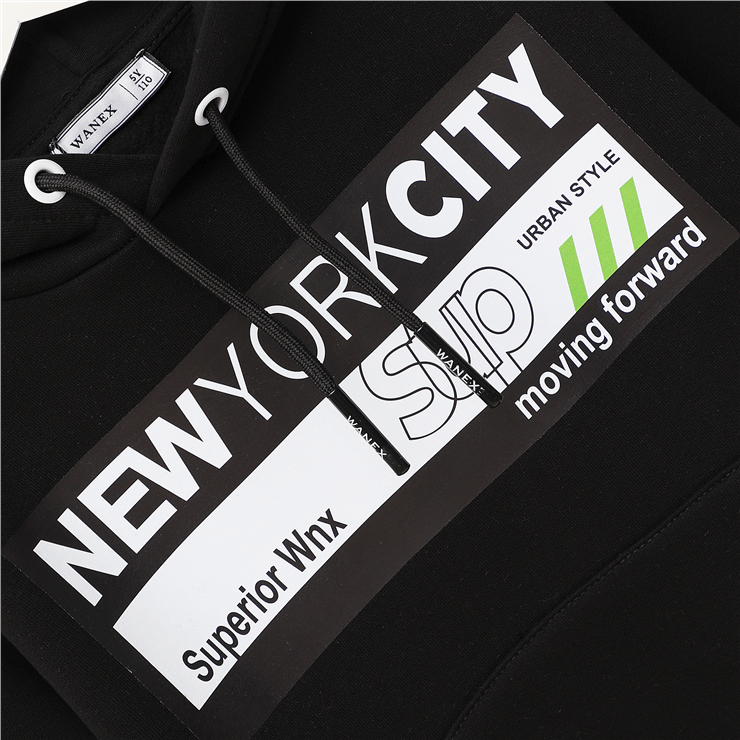 Erkek Çocuk Uzun Kol Kalın Kapüşonlu Sweatshirt - 16113