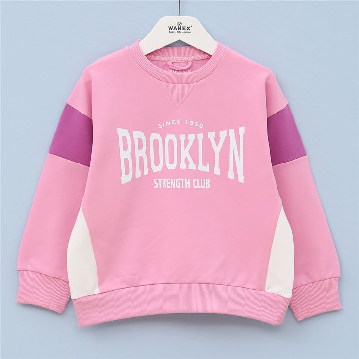 Kız Çocuk Uzun Kol Kalın Sweat - 31574