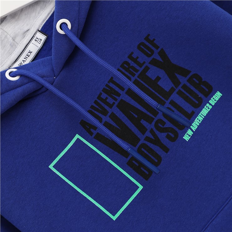 Erkek Çocuk Uzun Kol Kalın Kapüşonlu Sweatshirt - 16013
