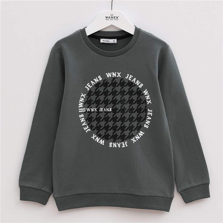 Erkek Çocuk Uzun Kol Kalın Sweat - 15528