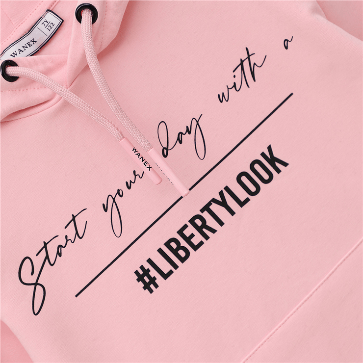 Kız Çocuk Uzun Kol Kalın Kapüşonlu Sweatshirt - 31606