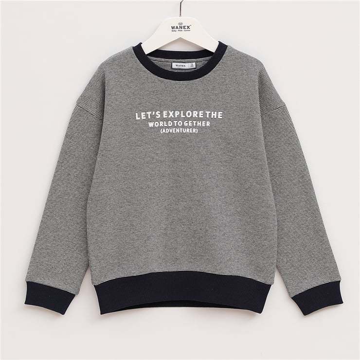 ERKEK ÇOCUK Uzun Kol Kalın Sweatshirt - 15991