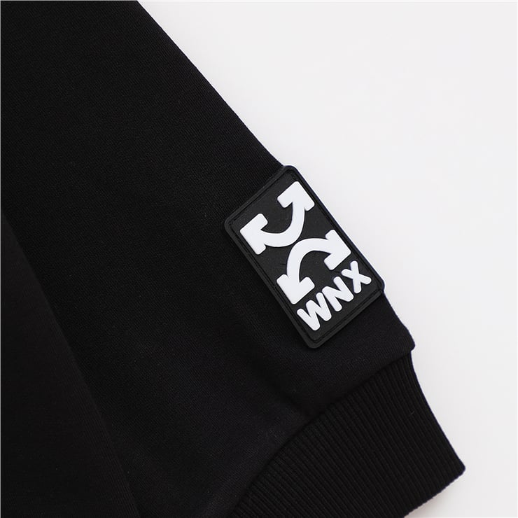 Erkek Çocuk Bisiklet Yaka Şardonlu Uzun Kol Kalın Sweatshirt - 16015