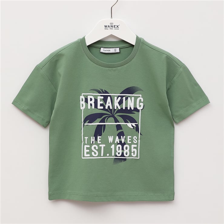 Erkek Çocuk Kısa Kol Tişört - 17133