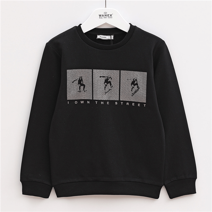 Erkek Çocuk Uzun Kol Kalın Sweat - 15561