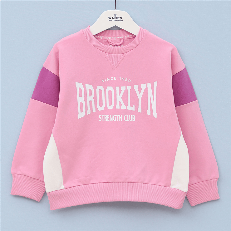 Kız Çocuk Uzun Kol Kalın Sweat - 31574