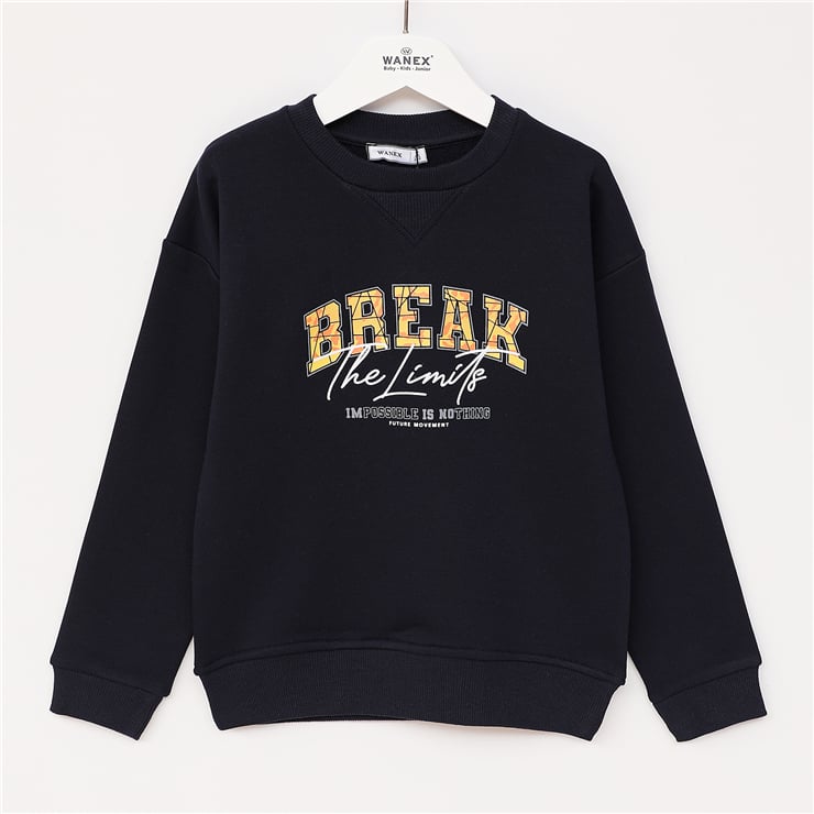 Erkek Çocuk Uzun Kol Kalın Sweat - 16708