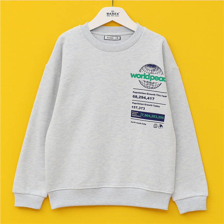 Erkek Çocuk Uzun Kol Kalın Sweat - 16225