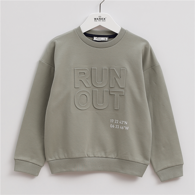 Erkek Çocuk Uzun Kol Kalın Sweatshirt - 16167