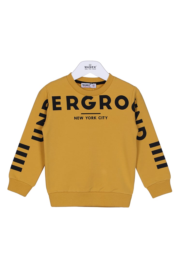 Erkek Çocuk Uzun Kol Kalın Sweat - 14481