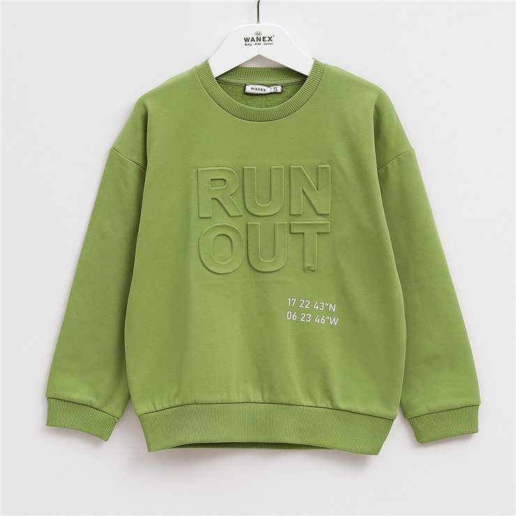 Erkek Çocuk Uzun Kol Kalın Sweatshirt - 16167