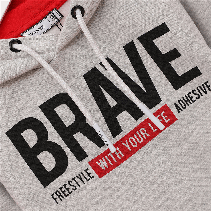 Erkek Çocuk Uzun Kol Kalın Kapüşonlu Sweatshirt - 15566