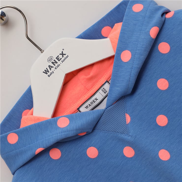 Kız Çocuk Uzun Kol İnce Kapüşonlu Sweatshirt - 32613