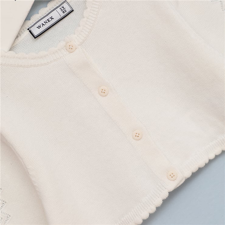 Kız Çocuk Uzun Kol İnce Hırka - 23080