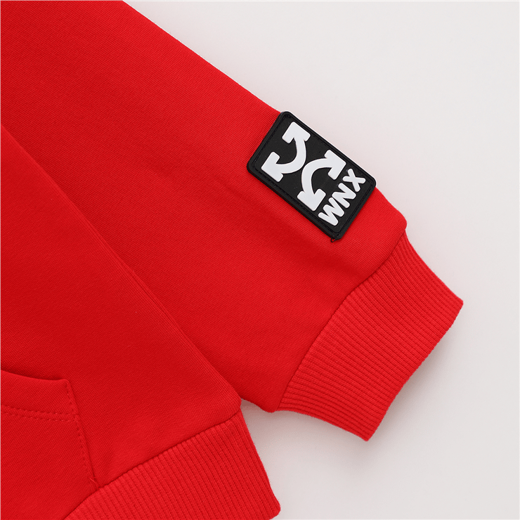 Erkek Çocuk Bisiklet Yaka Şardonlu Uzun Kol Kalın Sweatshirt - 16015