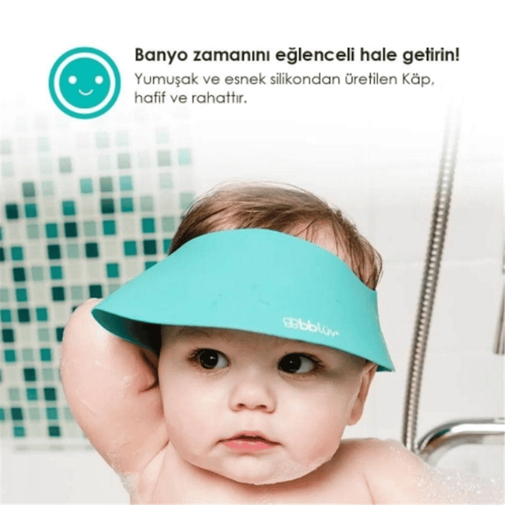 Bblüv Kap Silikon Şampuan Siperi - Mavi
