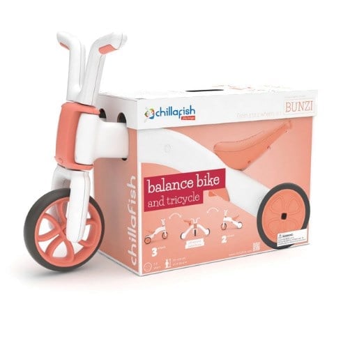 Chillafish Bunzi - Denge Bisikleti - Flamingo - 2 si 1 arada