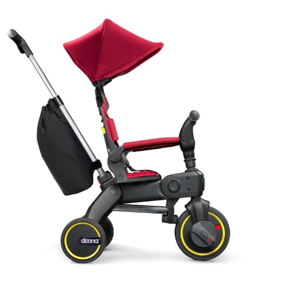 Doona Liki Trike Tek Parça Katlanır 3 Tekerlekli Bebek Bisikleti S3 - Flame Red