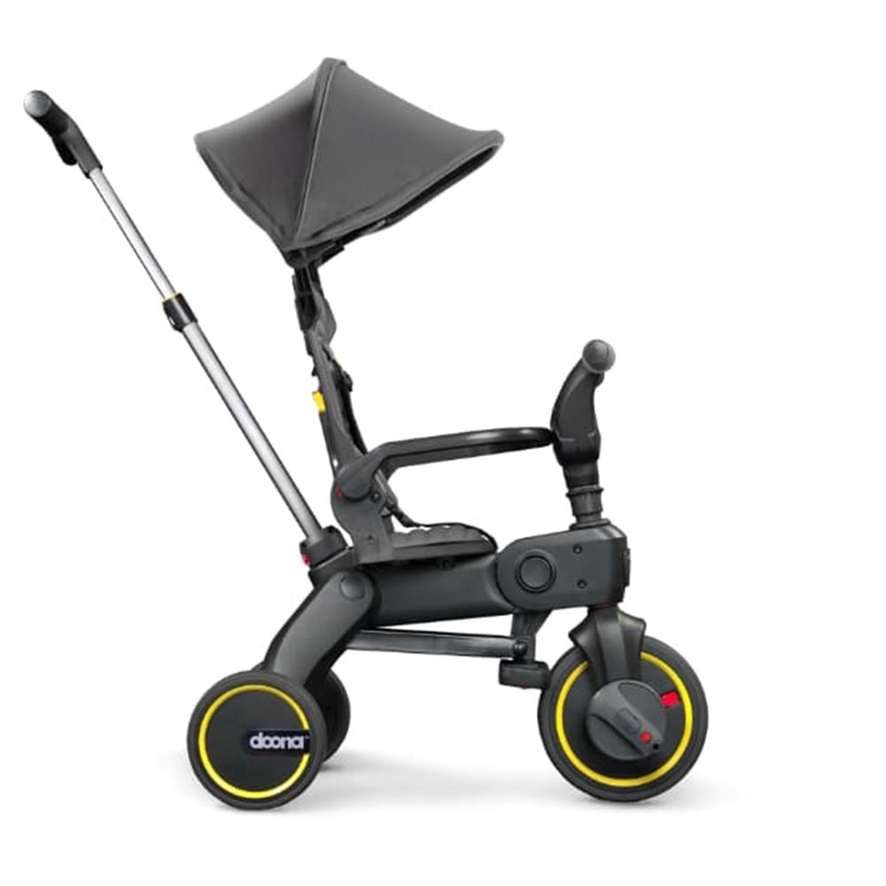 Doona Liki Trike Tek Parça Katlanır 3 Tekerlekli Bebek Bisikleti S1 - Hound Grey