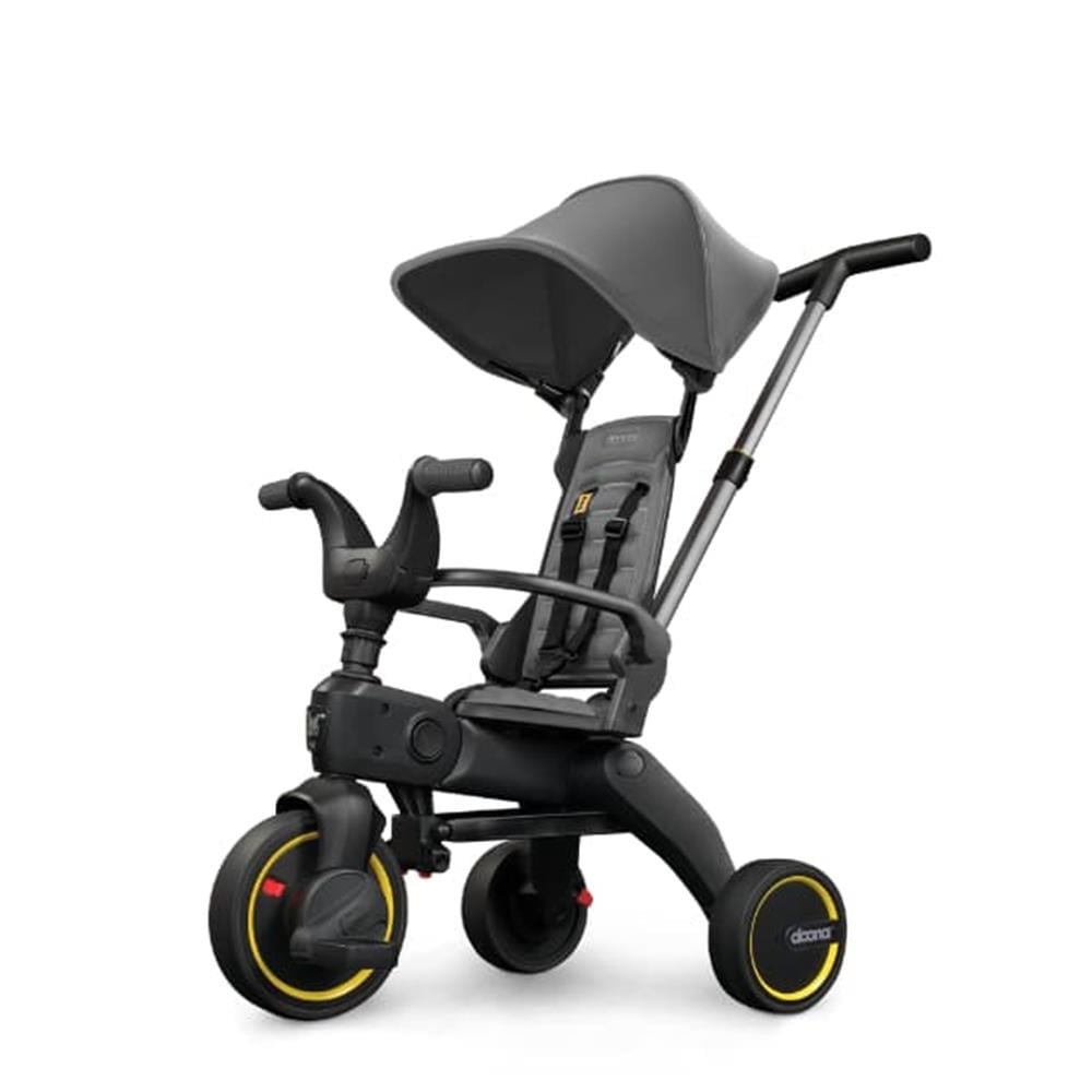 Doona Liki Trike Tek Parça Katlanır 3 Tekerlekli Bebek Bisikleti S1 - Hound Grey