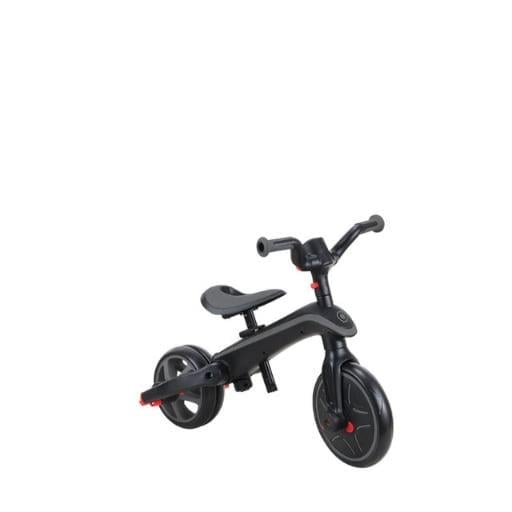 Globber Explorer 4in1 Katlanabilir Bisiklet - Siyah/Gri