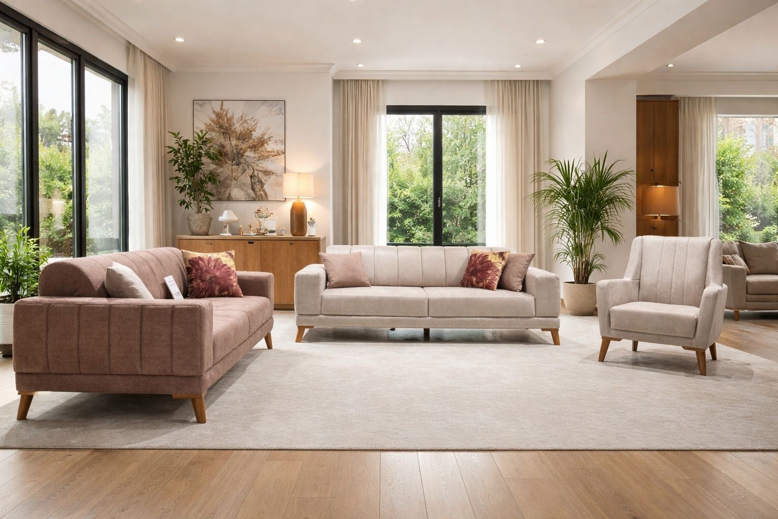 Vize Nisa Koltuk Takımı 3+3+1+1